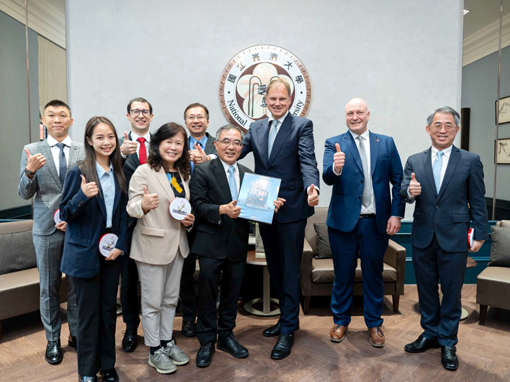 UHH President Hauke Heekeren visited NTU to strengthen the strategic partnership-封面圖