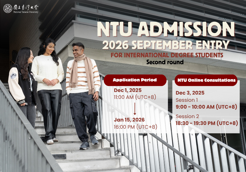 IImage: Applications for September 2026 International Degree Programs Open Soon!~1/15/2026