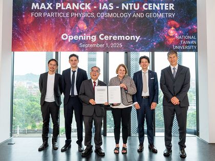 Image: A new milestone for science at NTU: The inauguration of the Max Planck-IAS-NTU Center